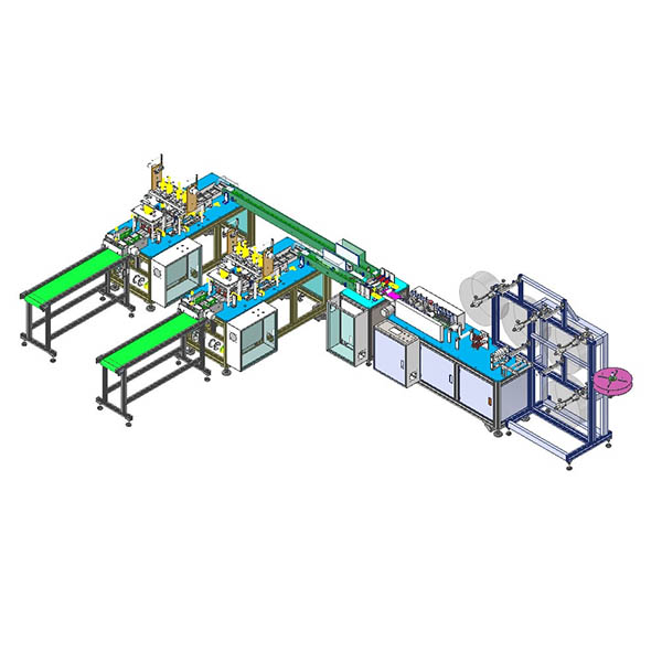 Fully Automatic Medical Surgical Face Nonwoven Mask Machine