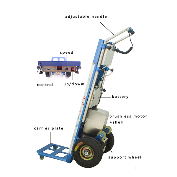 Stair Climber Cart/High Quality Sack Hand Trolley 200kg